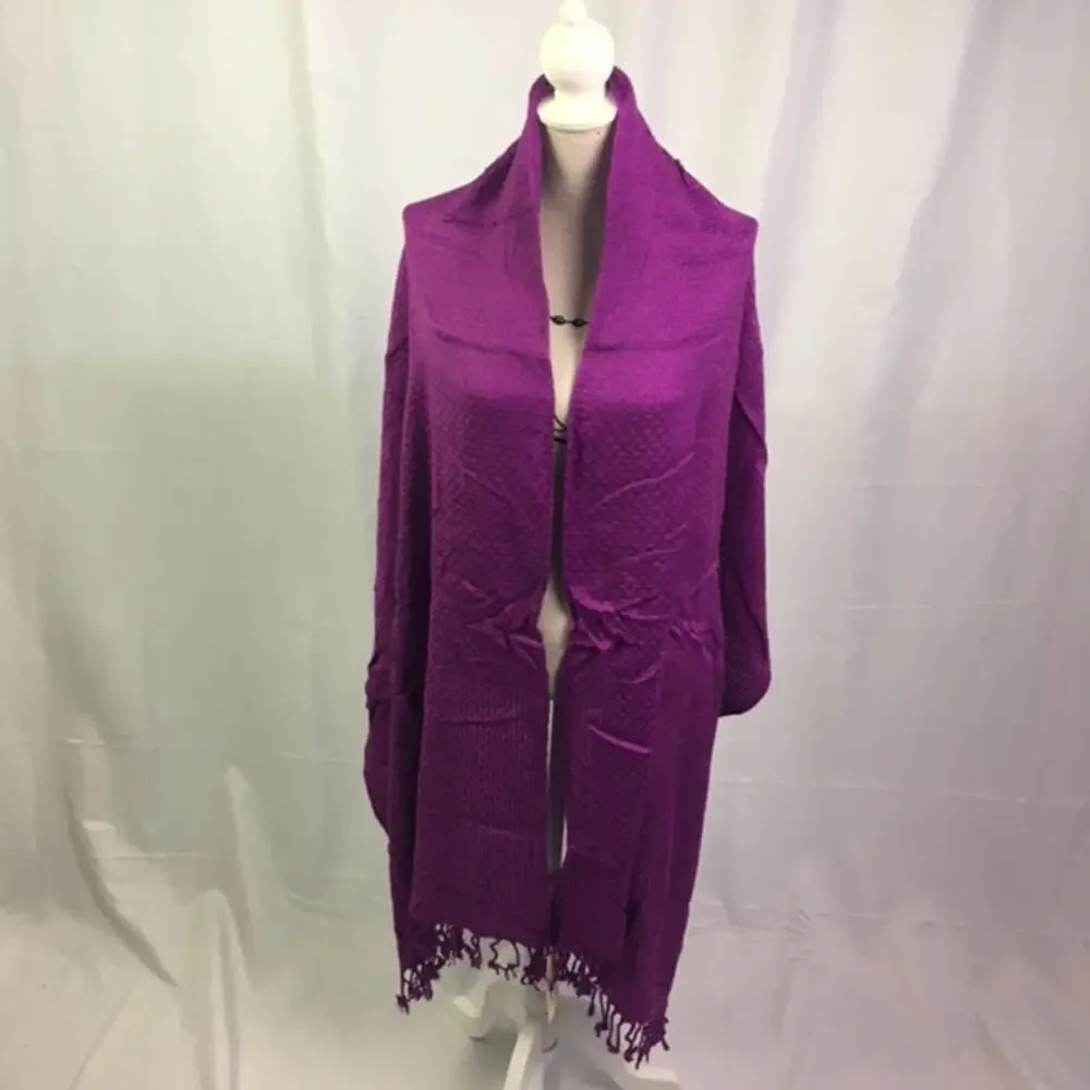 Collection 18 Basket Weave Pashmina Melrose 21x72